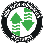Steelwrist high flow hydraulics